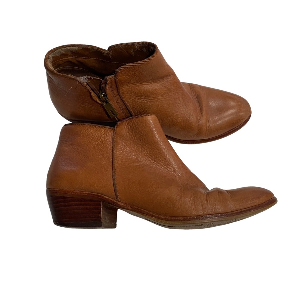 Sam Edelman Brown Leather Booties, 7